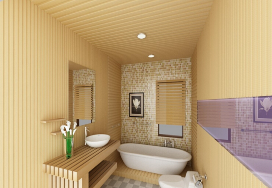 PVC生态木浴室使用越来越适用广泛