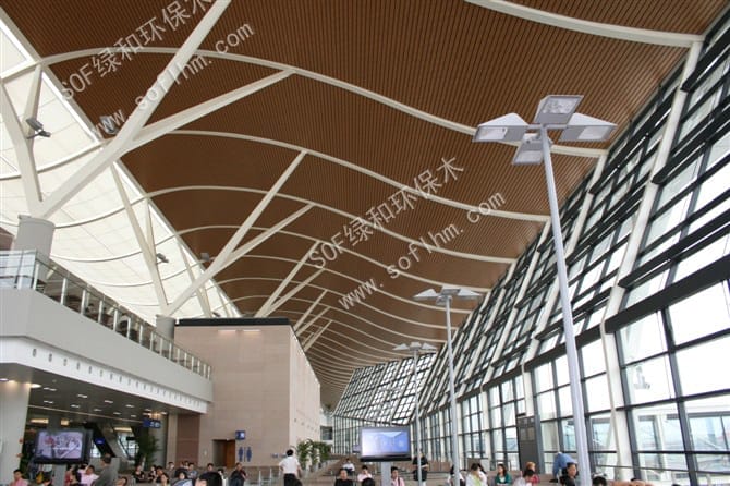 福建绿可木吊顶